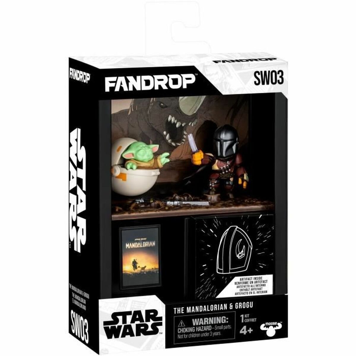 Diorama Fandrop The Mandalorian et Grogu Star Wars collector gaming
