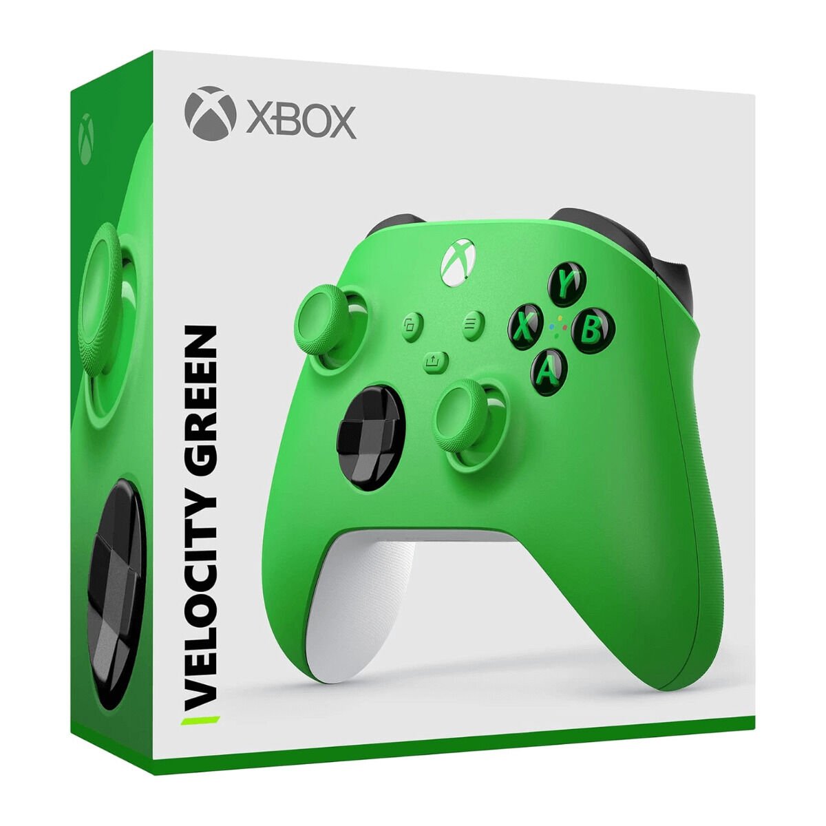 Manette Xbox Velocity Green sans fil officielle Microsoft gaming cadeau