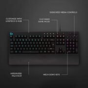 16309045_5 Clavier Gaming Logitech G213 Prodigy - AZERTY Français - RGB LIGHTSYNC - Noir