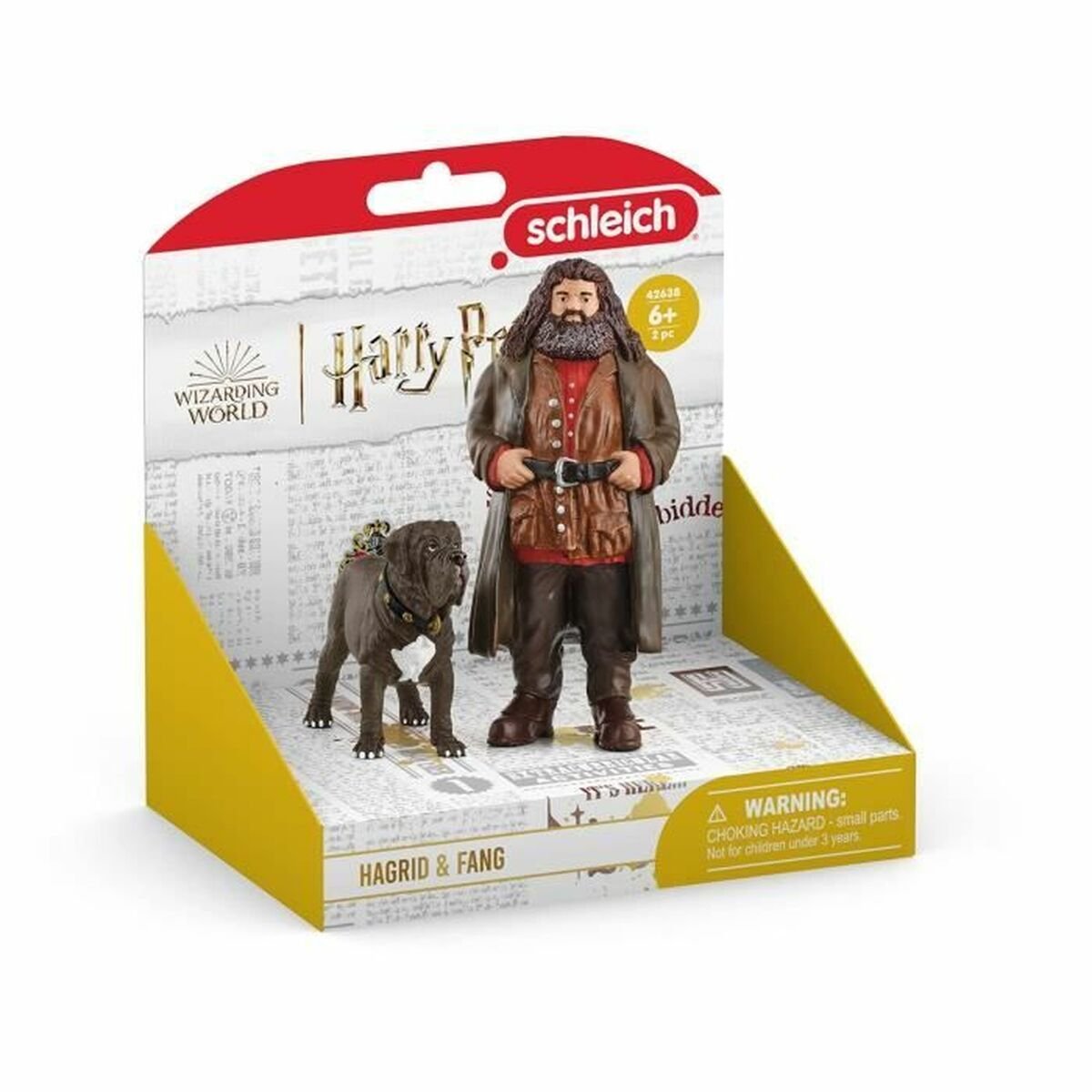 Set figurines Schleich Harry Potter Hagrid et Fang collectible