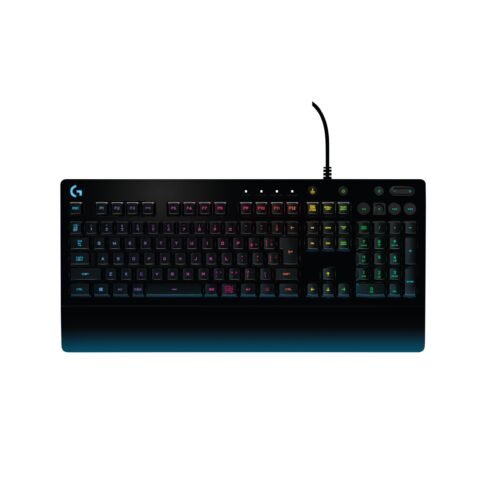 593b6a85523a7e3d12f03b7b067031b7435689ef Clavier Gaming Logitech G213 Prodigy RGB - AZERTY Français - Résistant Éclaboussures - Noir