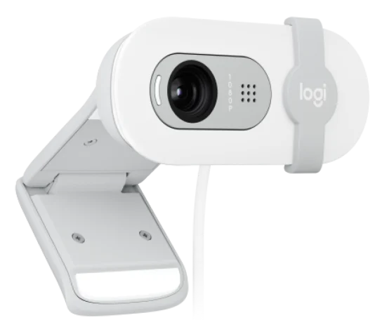 Webcam Logitech Brio 100 - Blanc
