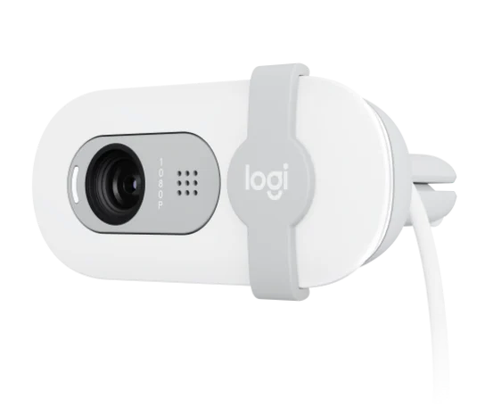 Webcam Logitech Brio 100 - Blanc