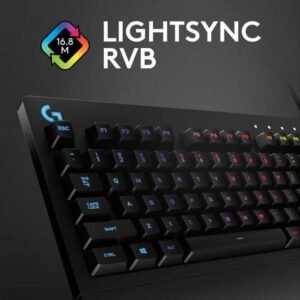 Clavier Gaming Logitech G213 Prodigy - AZERTY Français - RGB LIGHTSYNC - Noir