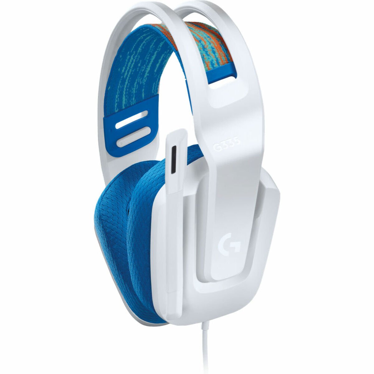 Logitech G335 casque gaming filaire ultra-léger 240g flip-to-mute
