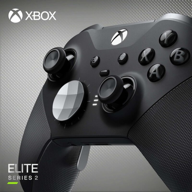 Manette Xbox Elite Series 2 Sans Fil - 40h Autonomie - Composants Interchangeables - Noir
