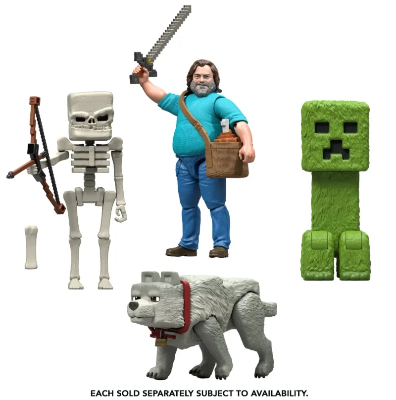 Figurine Minecraft Articulée - Personnage Surprise (Modèle Aléatoire)