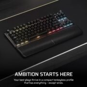 Clavier Gamer Mécanique Sans Fil Corsair K70 Core TKL Wireless (Noir) - Switchs MLX Red v2 AZERTY