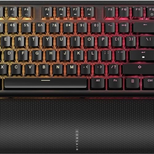 Clavier Gamer Mécanique Sans Fil Corsair K70 Core TKL Wireless (Noir) - Switchs MLX Red v2 AZERTY