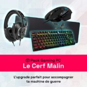 Pack malin pack gaming01 Pack Gaming PC - Le Cerf Malin