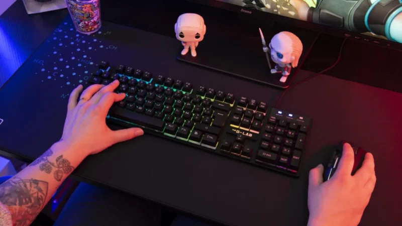 glab keyz caesium Pack Gaming PC - Première Ligne