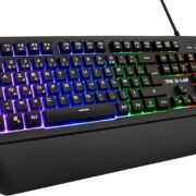 The G-Lab Keyz Palladium Gamer Keyboard with Wrist Rest - Wired QWERTY