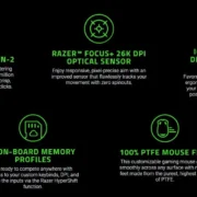 Razer Basilisk V3 - Souris Gaming 26K DPI RGB Chroma