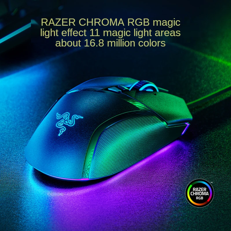 Razer Basilisk V3 - Souris Gaming 26K DPI RGB Chroma