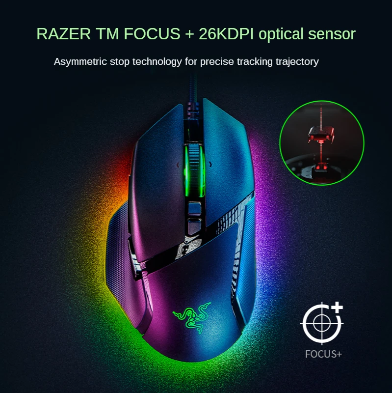 Razer Basilisk V3 - Souris Gaming 26K DPI RGB Chroma