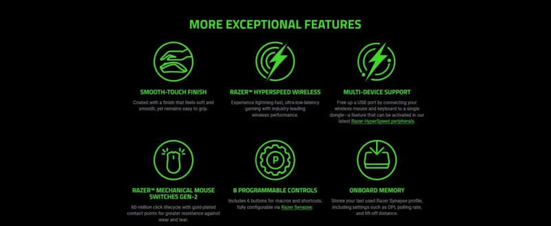 Razer Viper V3 HyperSpeed - Souris Gaming Sans Fil